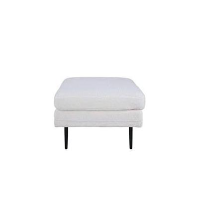 Nohr Hocker 'Tylan' Teddy, kleur Wit