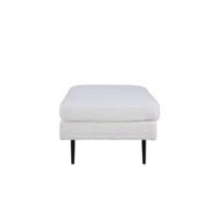 Nohr Hocker 'Tylan' Teddy, kleur Wit - thumbnail