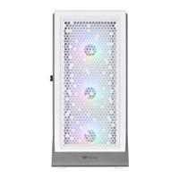Thermaltake CA-1X5-00M6WN-00 Midi-tower Gaming-behuizing Wit 4 voorgeïnstalleerde LED-ventilators, Zijvenster - thumbnail