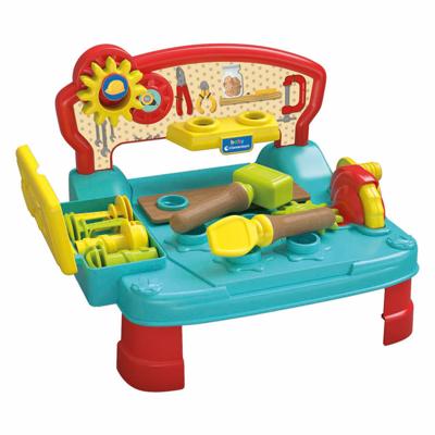 Clementoni baby - montessori werkbank met houten elementen Clementoni baby - montessori werkbank met houten elementen