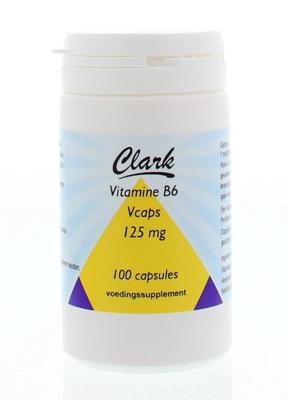 Clark Vitamine B6 125 mg (100 Vegetarische capsules)