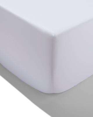HEMA Hoeslaken 90x200cm satijn wit (wit)