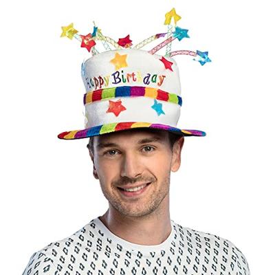 fluwelen hoed Happy birthday