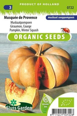 Pompoen zaden Musquee de Provence BIO