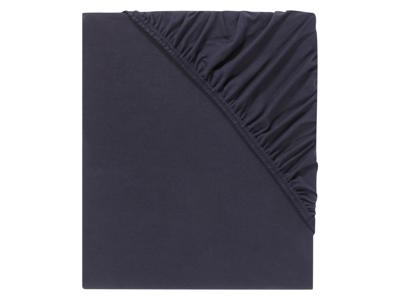 LIVARNO home Jersey hoeslaken 90-100 x 200 cm (Donkerblauw)