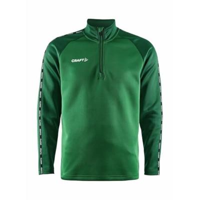 Craft 1912731 Squad 2.0 Half Zip M - Team Green/Ivy - XS