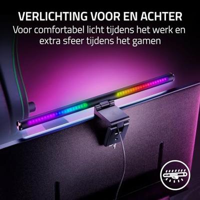 Razer Aether monitorlampje Zwart 500 lm - thumbnail