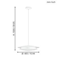 Eglo Design hanglampMoneva-C Ø 40cm - 98041 - thumbnail
