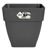 Elho pot vibia campana vierkant 37cm - antraciet - thumbnail