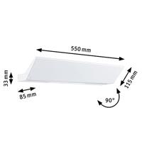 Paulmann Ranva 79506 Wandlamp 13 W LED Wit (mat) - thumbnail