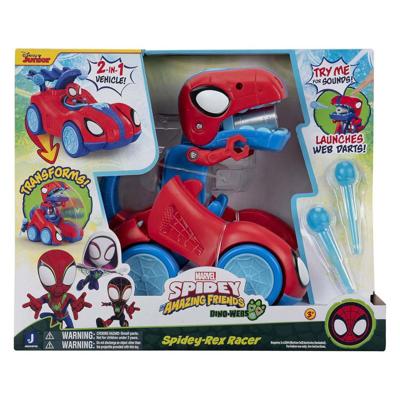 Jazwares Spidey and amazing friends - spidey-rex racevoertuig