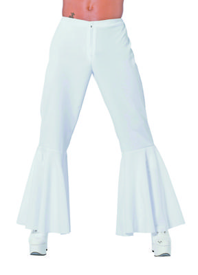 Hippie broek heren wit