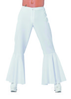 Hippie broek heren wit - thumbnail
