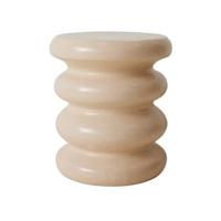 HKliving Allure bijzettafel cream - thumbnail