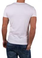 Garage Bodyfit T-shirt V-neck Basic T-shirts White - thumbnail