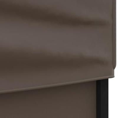 VidaXL Partytent inklapbaar met zijwanden 3x3 m taupe