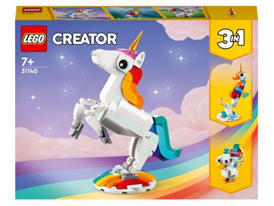 Bouwspel Lego Creator Magic Unicorn 31140 3 in 1 145 Onderdelen