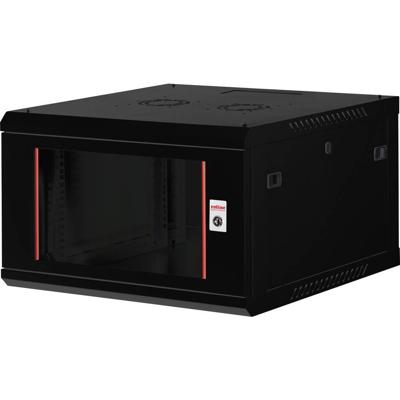 ROLINE 19-inch wandbehuizing Basic Plus 6U , 600x600 BxD zwart