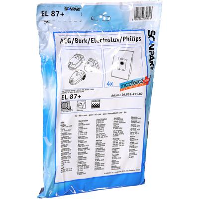 Philips 2686241187 El87 en Stofzak Phi/ele Universeel Micro