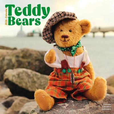 Teddy Bears Calendar 2026 Square Wall Calendar - 16 Month