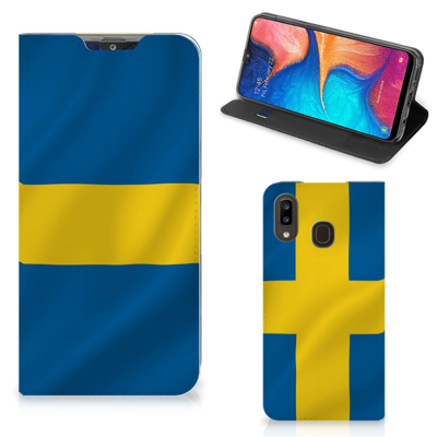 Samsung Galaxy A30 | Standcase | Zweden Samsung Galaxy A30 | Standcase | Zweden