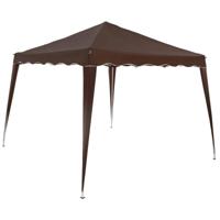 Vouwbare Partytent Capri 3x3m Donkerbruin - thumbnail
