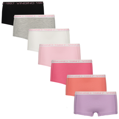 Vingino winter ondergoed meisjes - multi - Girls-boxer-7pack