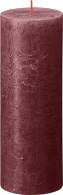Bolsius Rustiek Stompkaars Red Velvet 190/68