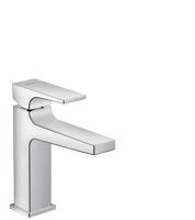 Hansgrohe Metropol 110 wastafelkraan - 18.4cm hoog - push open waste - voorsprong 13.5cm - chroom 32507000 - thumbnail