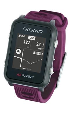 Sigma iD.FREE Sporthorloge GPS - Paars