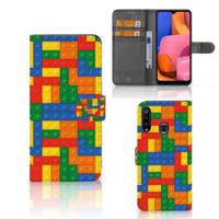 Samsung Galaxy A20s | Telefoon Hoesje | Blokken - thumbnail