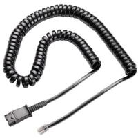 Plantronics 38222-01 U10 extra lichte omkeerkabel voor hoofdtelefoon zwart - thumbnail
