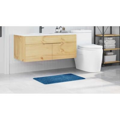 Antislip Badmat Blauw 50 x 80 cm PP