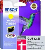 Epson Inktcartridge T0804 Origineel Geel C 13 T 08044011 - thumbnail