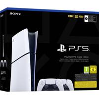 Sony PlayStation 5 console Slim Digital Edition 1 TB Wit Incl. 2 controllers - thumbnail