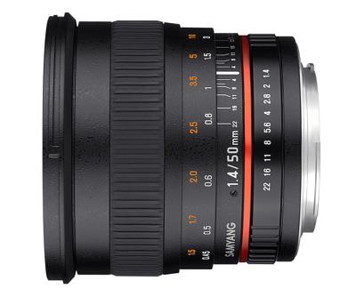 Samyang 50mm F/1.4 AS UMC Canon