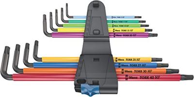 Stiftsleutelset multicolour TX 967/9 - thumbnail