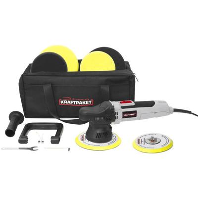 Dino KRAFTPAKET Exzenterpoliermaschine 230 V 650 W 1600 - 6400 U/min 125/150 mm 9mm Hub 640296 Excentrische polijstmachine 230 V 650 W 1600 - 6400 omw/min 125 Dino KRAFTPAKET Exzenterpoliermaschine 230 V 650 W 1600 - 6400 U/min 125/150 mm 9mm Hub 640296 Excentrische polijstmachine 230 V 650 W 1600 - 6400 omw/min 125