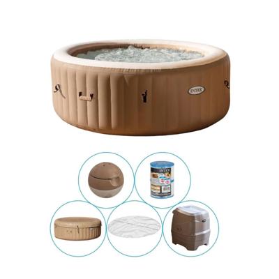 Intex Pure Spa Bubble Therapy 4 persoons opblaasbare spa