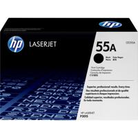 HP toner 55A, 6 000 pagina's, OEM CE255A, zwart - thumbnail