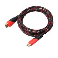 HDMI 19 Pin mannetje naar HDMI 19Pin mannetje kabel 1.3 Versie Ondersteunt HD TV / Xbox 360 / PS3 etc Lengte: 3 meter (Rood + Verguld) - thumbnail
