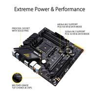 Asus TUF GAMING B550M-PLUS Moederbord Socket AMD AM4 Vormfactor Micro-ATX Moederbord chipset AMD® B550 - thumbnail