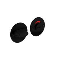 Intersteel WC-sluitingTira met venster zwart schroefgat - 0023.340960 - thumbnail