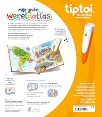 Ravensburger Tiptoi uitbreiding De wereldatlas - thumbnail