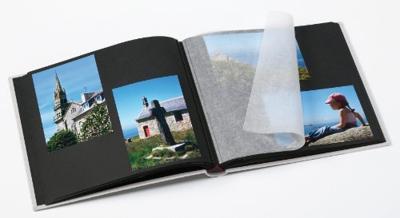 walther+ design FA-209-D Fotoalbum (b x h) 27 cm x 26 cm Grijs 50 bladzijden - thumbnail
