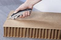 kwb Ergonomisch veiligheidstrapeziummes met koordmes, 175 mm 013320 1 stuk(s) - thumbnail