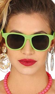 Bril Blues Brothers Neon Green