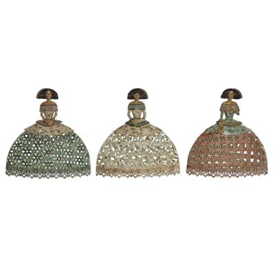 Decoratieve figuren Home ESPRIT Multicolour Metaal Hars 27 x 10 x 29,5 cm (3 Stuks) Decoratieve figuren Home ESPRIT Multicolour Metaal Hars 27 x 10 x 29,5 cm (3 Stuks)