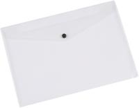 Q-CONNECT documentenmap, A3, transparante PP, drukknopsluiting - thumbnail