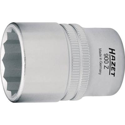 HAZET Dopsleutel 900Z-27 · 1/2 inch (12,5 mm) vierkant hol · Buitentwaalfkant tractieprofiel · SW 27 mm HAZET Dopsleutel 900Z-27 · 1/2 inch (12,5 mm) vierkant hol · Buitentwaalfkant tractieprofiel · SW 27 mm